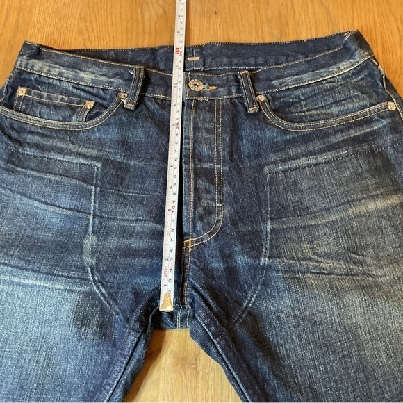Mr. Completely Skinny Medium Wash Zipper Selvedge Denim Jeans Size 29 - Picture 14 of 15